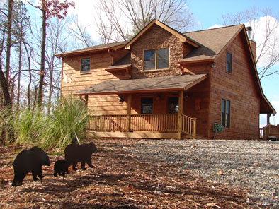 Sarah's Mountain Hideaway Front View